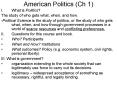 American Politics (Ch 1) PowerPoint PPT Presentation