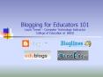 Blogging for Educators 101 Laura Turner  PowerPoint PPT Presentation