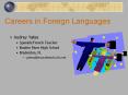Careers in Foreign Languages PowerPoint PPT Presentation
