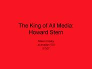 The King of All Media: Howard Stern