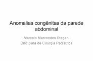 Anomalias cong