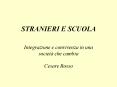 STRANIERI E SCUOLA PowerPoint PPT Presentation