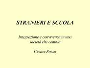 STRANIERI E SCUOLA