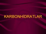 KARBONHIDRATLAR