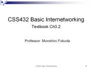 CSS432 Basic Internetworking Textbook Ch3.2