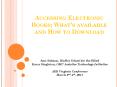 Accessing Electronic Books: What PowerPoint PPT Presentation