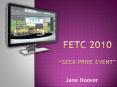 FETC 2010  PowerPoint PPT Presentation