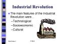 Industrial Revolution PowerPoint PPT Presentation