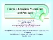 Yaw-Chung Liaw, Ph.D.