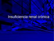 Insuficiencia renal cr