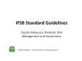IFSB Standard Guidelines PowerPoint PPT Presentation
