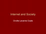 Internet and Society
