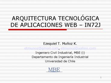 ARQUITECTURA TECNOL