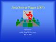 Java Server Pages (JSP) PowerPoint PPT Presentation