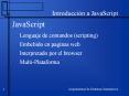 JavaScript PowerPoint PPT Presentation
