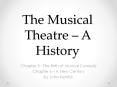 The Musical Theatre  PowerPoint PPT Presentation
