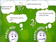 Online Invitation card theme