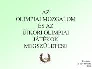 AZ OLIMPIAI MOZGALOM 