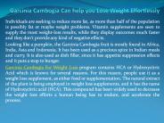 Garcinia Cambogia For Weight Loss