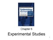 Experimental Studies