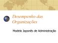 Desempenho das Organiza PowerPoint PPT Presentation