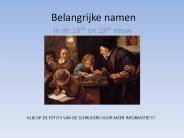 Belangrijke namen