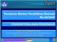 Peraturan Menteri Pendidikan Nasional No.20/2007 PowerPoint PPT Presentation
