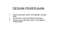 DESAIN PEKERJAAN