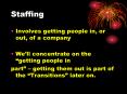 Staffing PowerPoint PPT Presentation