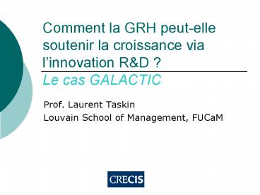 Comment la GRH peut-elle soutenir la croissance via l