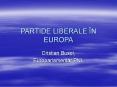 PARTIDE LIBERALE  PowerPoint PPT Presentation
