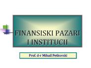Prof. d-r Mihail Petkovski