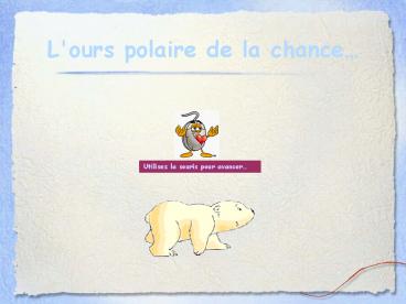 L'ours polaire de la chance