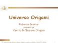 Universo Origami PowerPoint PPT Presentation
