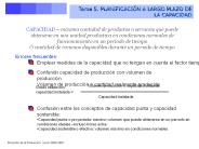 Tema 5. PLANIFICACI