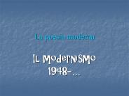 La poesia moderna