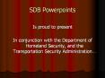 SDB Powerpoints PowerPoint PPT Presentation