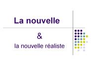 La nouvelle