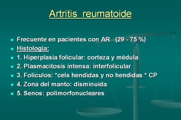 Artritis reumatoide