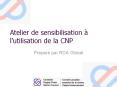 Atelier de sensibilisation  PowerPoint PPT Presentation