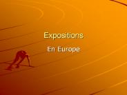 Expositions