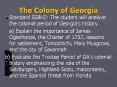 The Colony of Georgia PowerPoint PPT Presentation