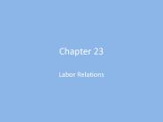 Labor Relations