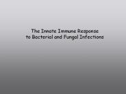 The Innate Immune Response