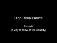 High Renaissance