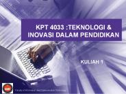 KPT 4033 :TEKNOLOGI