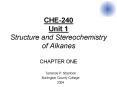 CHE-240 Unit 1 Structure and Stereochemistry of Alkanes CHAPTER ONE PowerPoint PPT Presentation