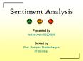 Sentiment Analysis PowerPoint PPT Presentation