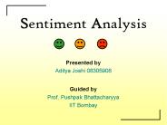 Sentiment Analysis