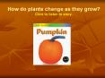 How do plants change as they grow? Click to listen to story. PowerPoint PPT Presentation